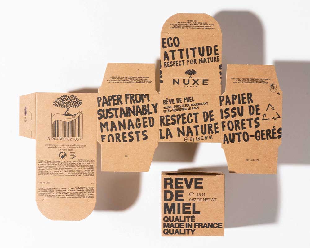 Packaging Nuxe